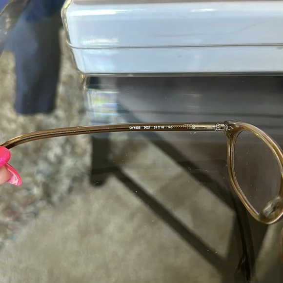 DKNY Caramel Reading Glasses 1.0 - Picture 8 of 15